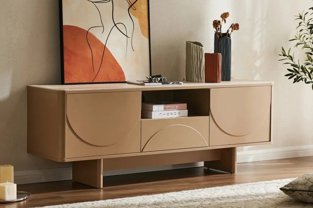 Comoda TV cu blat ceramic SAVOY 150cm