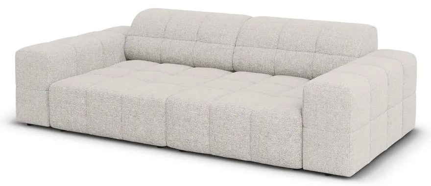 Canapea gri deschis 204 cm Chicago – Cosmopolitan Design