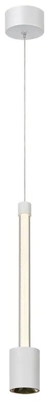 Lustra suspendata LED design minimalist FUGAZ alb MA-8946