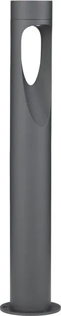 Stalp exterior IP65 LED ROW antracit H-60cm