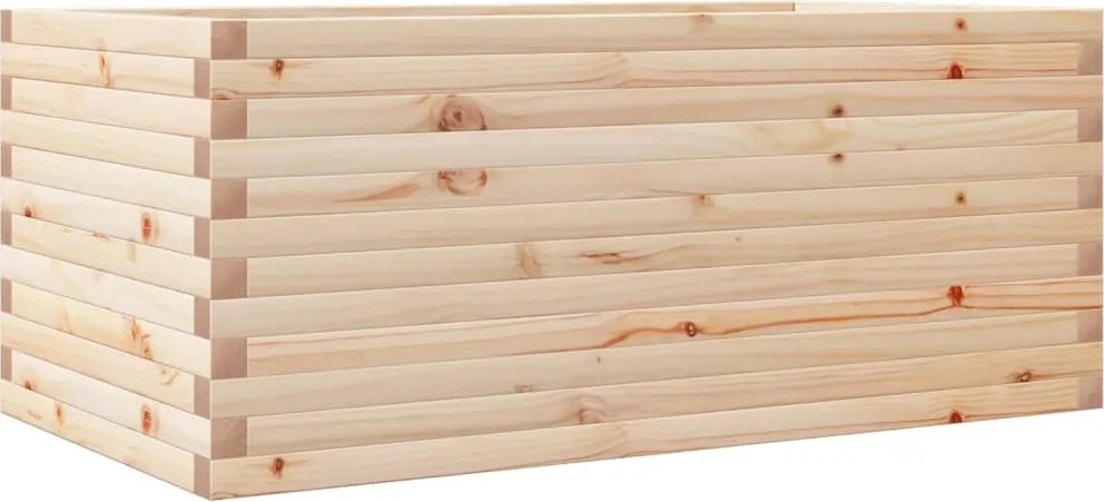 vidaXL Jardinieră de grădină, 110x60x46 cm, lemn masiv de pin