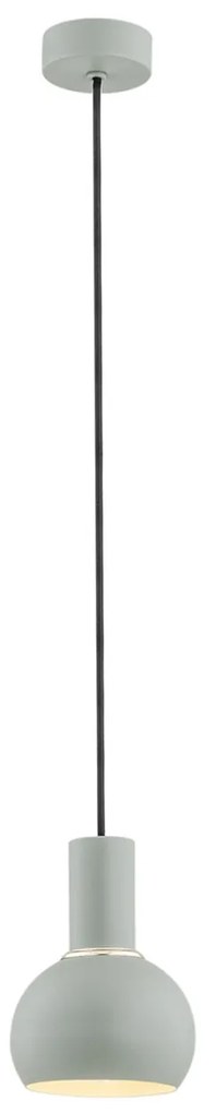 Pendul, Lustra suspendata design minimalist SINES 14cm, salvie