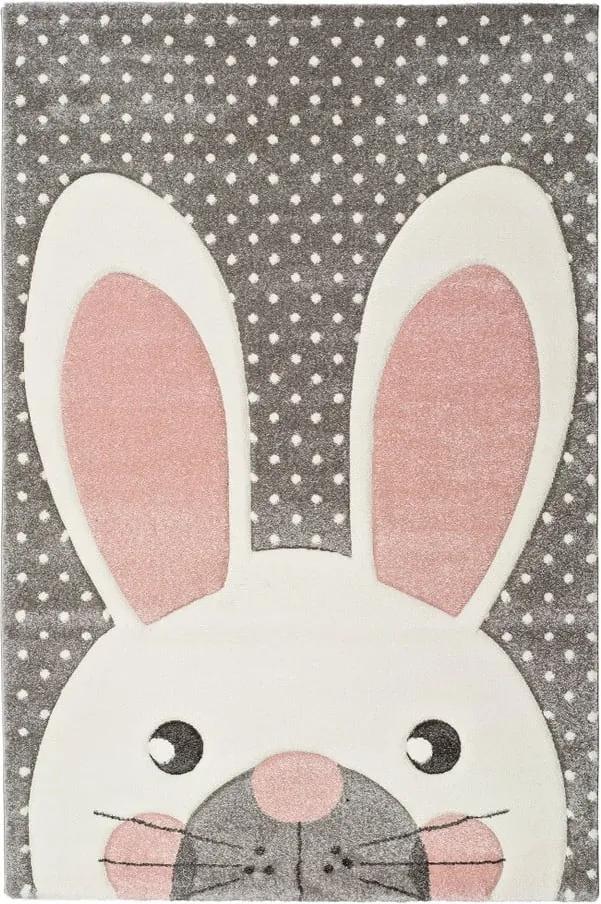 Covor pentru copii Universal Kinder Bunny, 120 x 170 cm