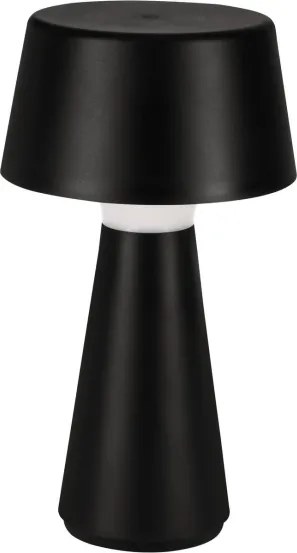 Eglo SCORRANO 75796-LED Lampă de masă reîncărcabilă pentru exterior LED/3W/230V 2000mAh IP44, negru