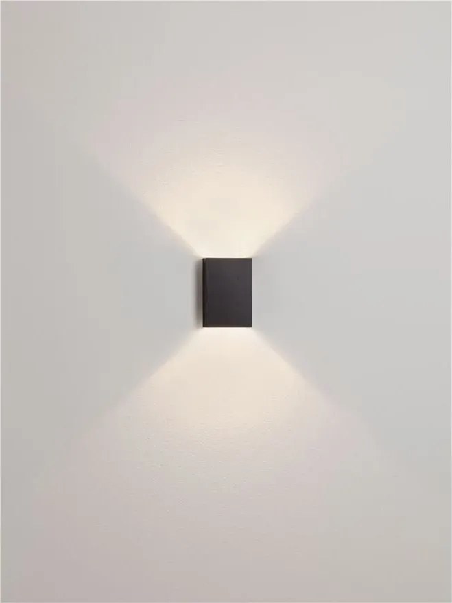 Aplica lumina ambientala pentru fatade IP65 SAM negru