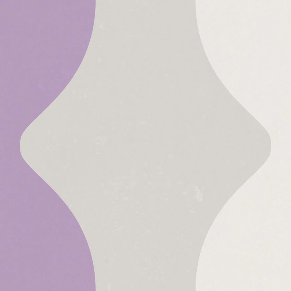 Fototapet, Wobbly, Lilac, Rebel Walls