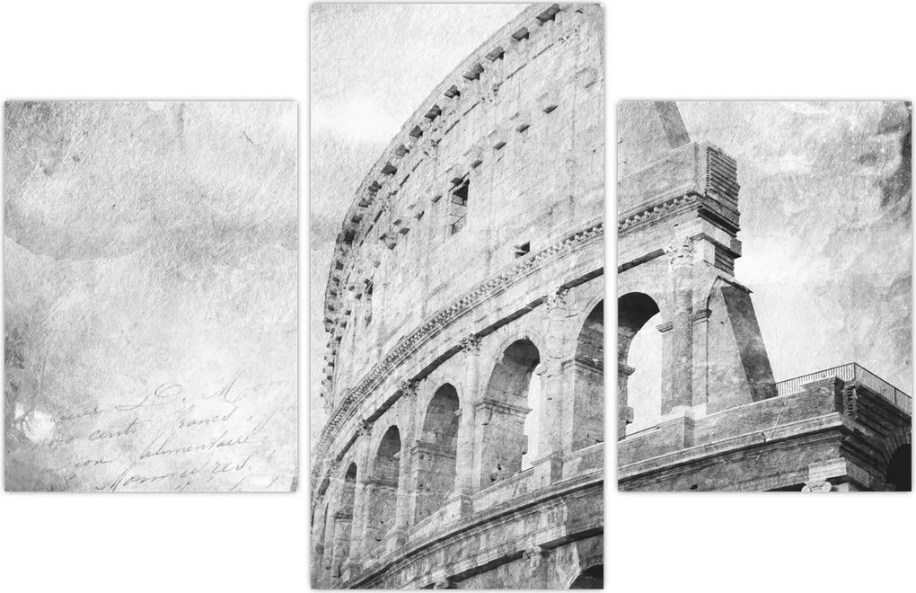 Tablou - Carte poștală de epocă a orașului N⁰1 (90x60 cm)