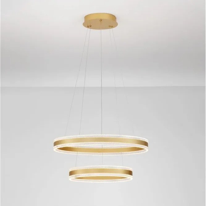 Lustra suspendata LED design circular Alaro 60cm NVL-9019727