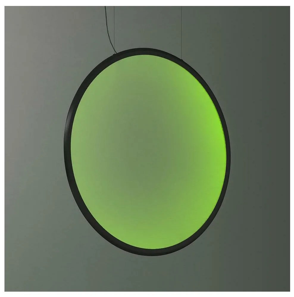 Lustră LED RGBW dimabilă pe cablu Artemide 1994330APP DISCOVERY LED/79W/230V negru