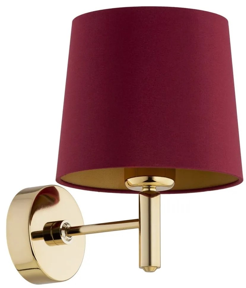 Aplica de perete design modern Ponte plus rosu, alama