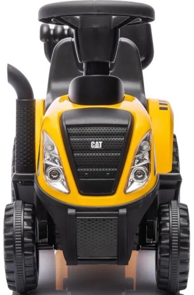 Tractor fără pedale pentru copii CAT galben/negru