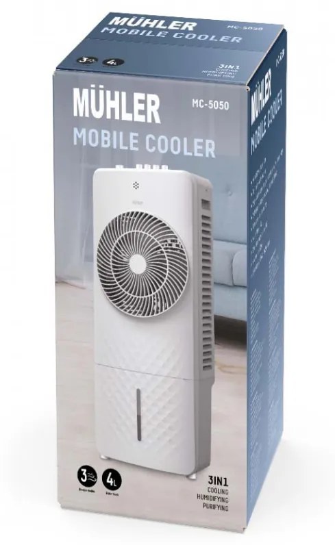 Racitor mobil MUHLER MC-5050, mecanic, 4 l 1005322