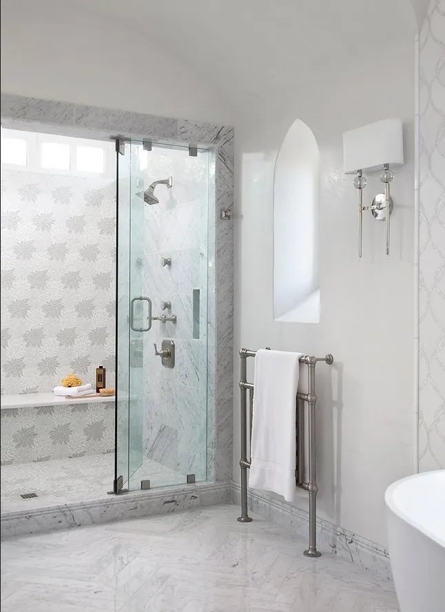 Aplica de perete design clasic ROCKLAND nichel lucios, cu 2 surse de lumina