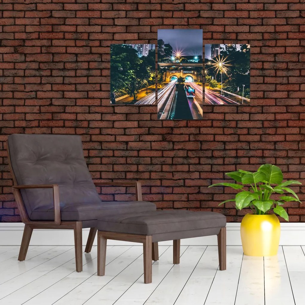 Tablou - Oraș de noapte (90x60 cm)