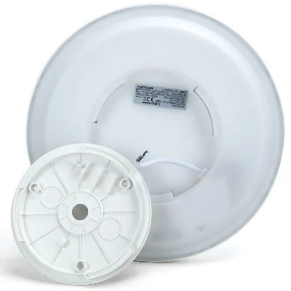 Plafonieră LED RGBW dimabilă Aigostar LED/24W/230V 3000-6500K alb + telecomandă