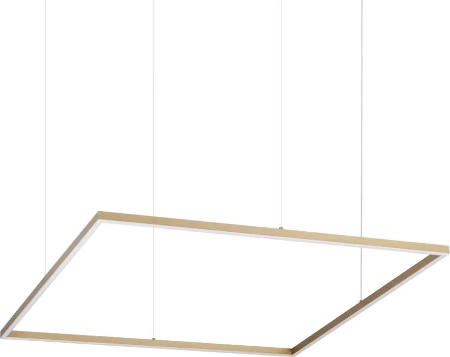 Lustra LED suspendata design geometric ORACLE SLIM SP D090 SQUARE 3000K ON-OFF OT