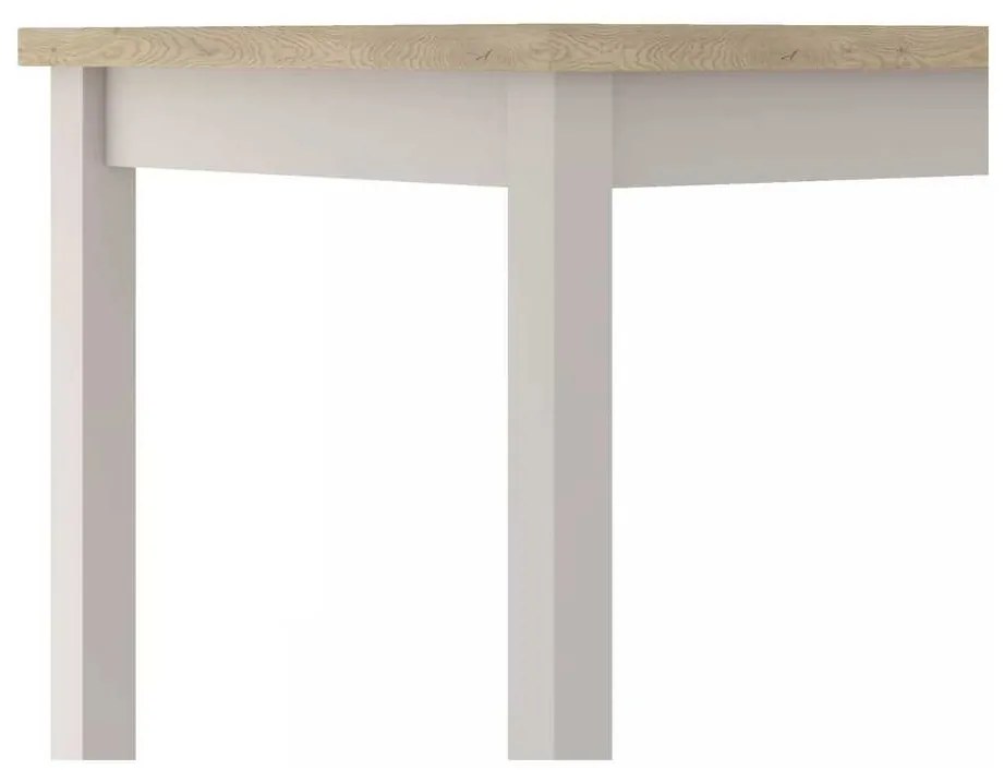 Masă de bucătărie Adam 80 x 80 cm, stejar cremona / crem