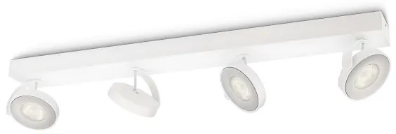 Spot LED dimabil Philips 53174/31/16 MYLIVING CLOCKWORK 4xLED/4,5W/230V