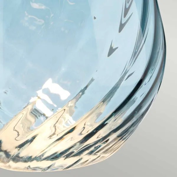 Lampă LED de masă Elstead LENA-TL-S-BLUE LENA 1xE27/60W/230V + 1xGU10/7W albastru