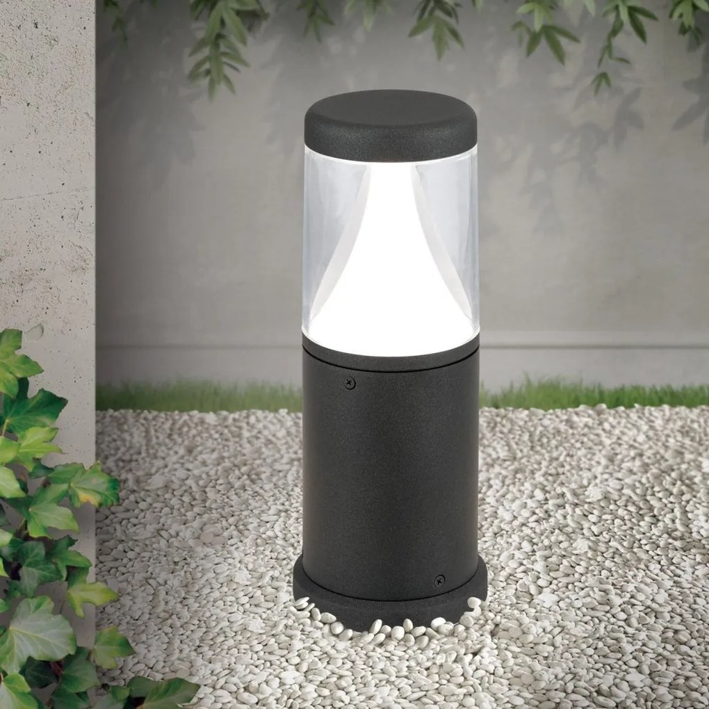 Mini Stalp LED iluminat exterior modern IP65 MIDNIGHT H-30cm