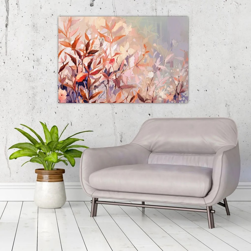 Tablou - Pictura pastel toamnă (90x60 cm)