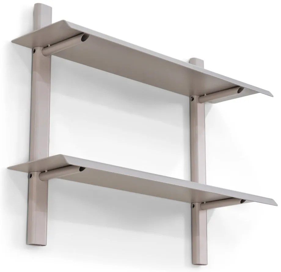 Raft taupe etajat din metal 60 cm Hola – Spinder Design