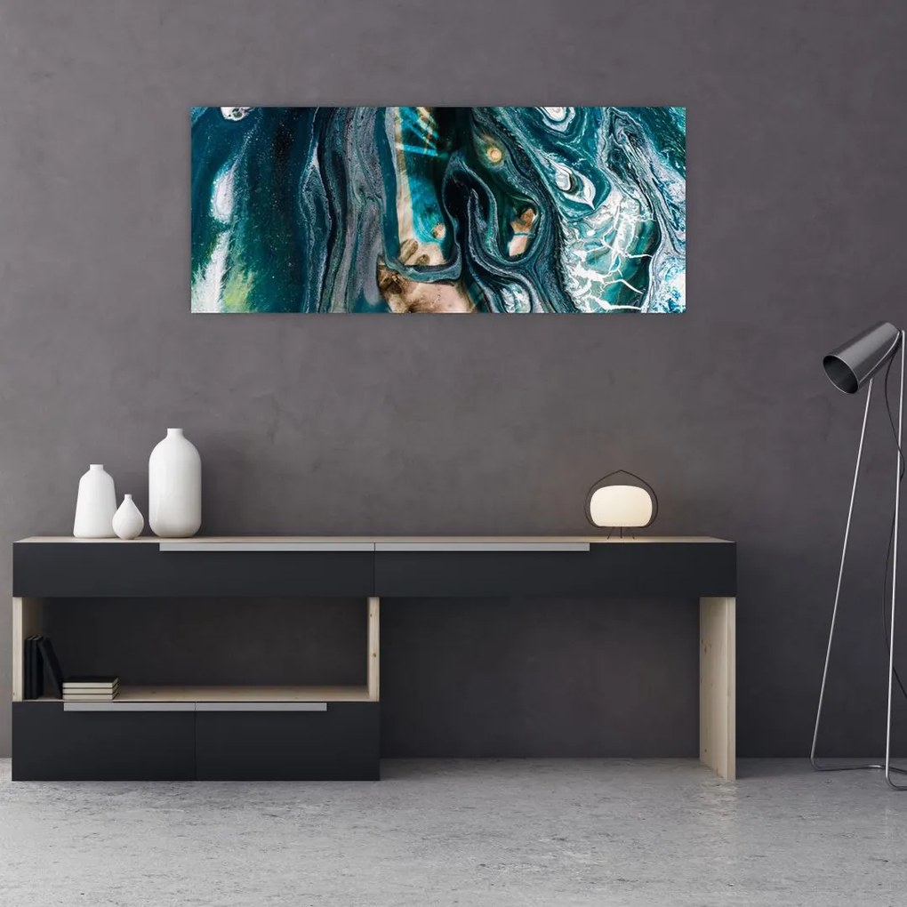 Tablou cu abstracție (120x50 cm)