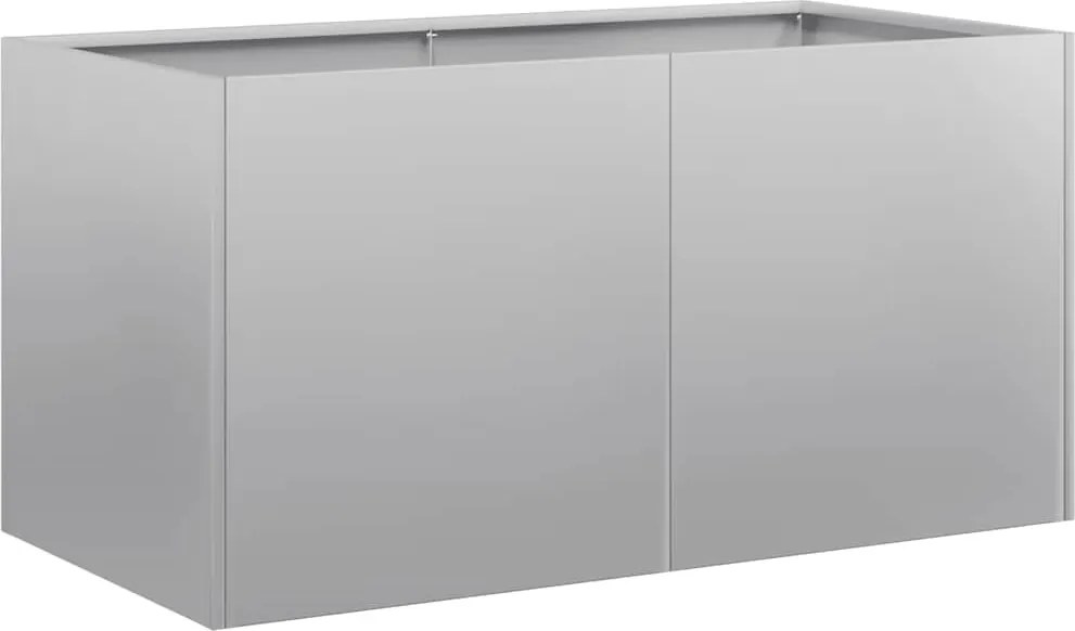 vidaXL Jardinieră 80x40x40 cm oțel galvanizat