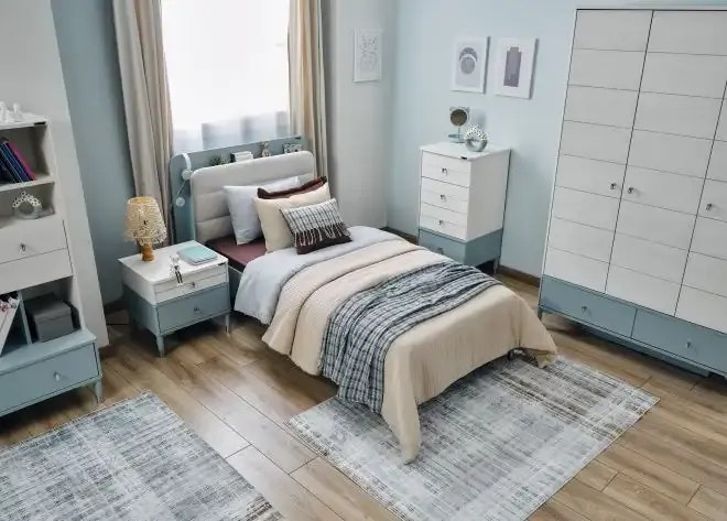 Noptiera cu 2 sertare pentru copii,Maryn