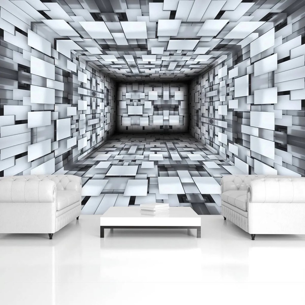 Fototapet - Coridor 3D (254x184 cm)