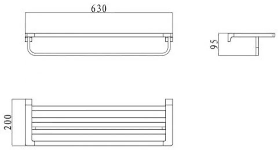 Suport pentru prosoape Mamba