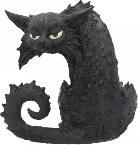 Statueta pisica neagra Ciudoasa 25 cm