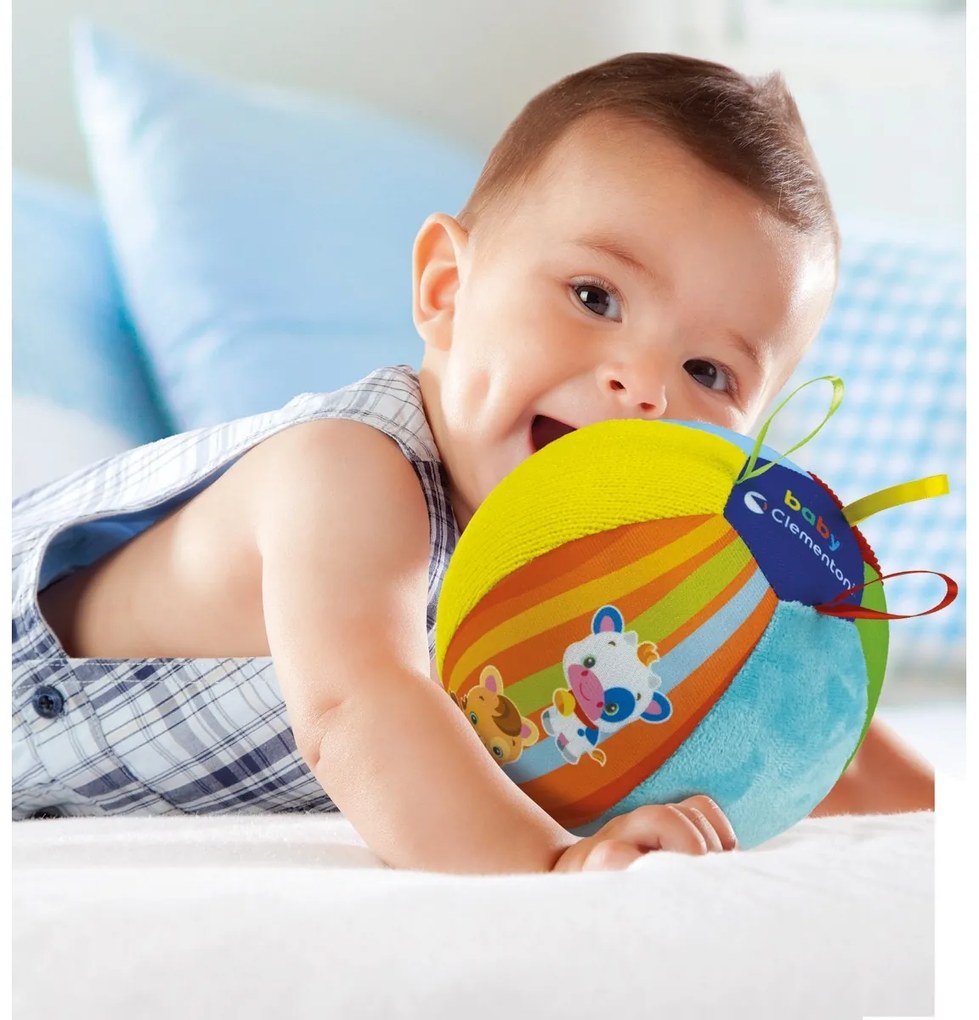 Clementoni Minge moale cu efecte sonore, 16 cm