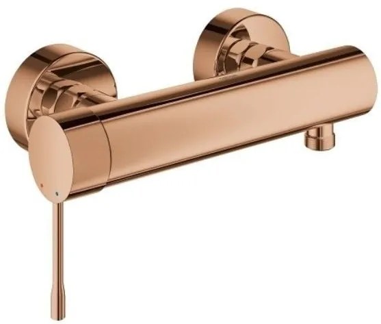 Grohe Essence Baterie dus monocomanda, montaj pe perete, cupru (warm sunset)