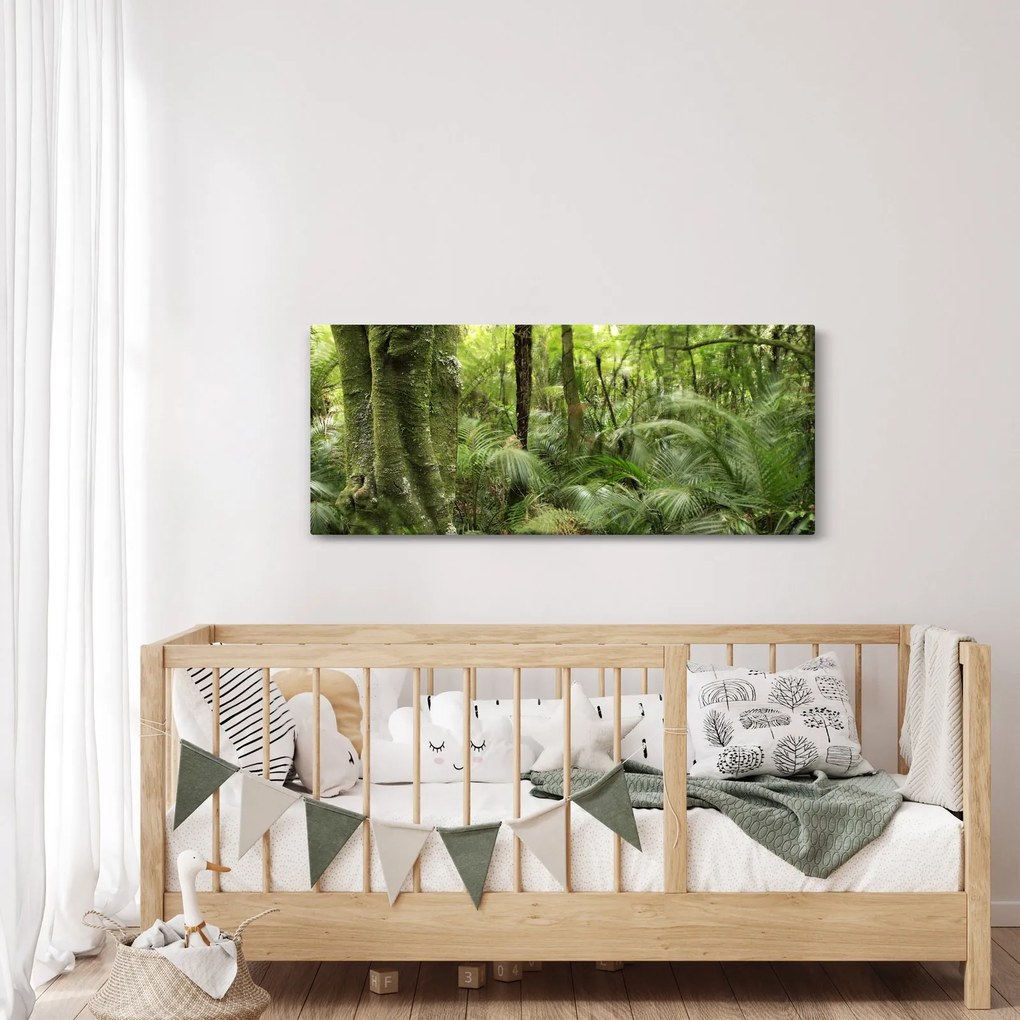Tablou - Pădure tropicală (120x50 cm)