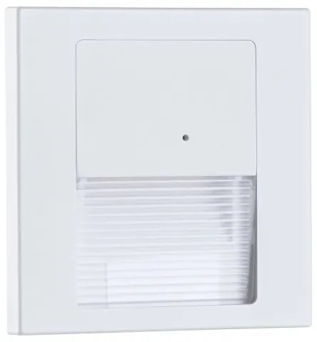 Paulmann 80002 - LED 1W lampă scări cu senzor TSARO 230V albă/lead