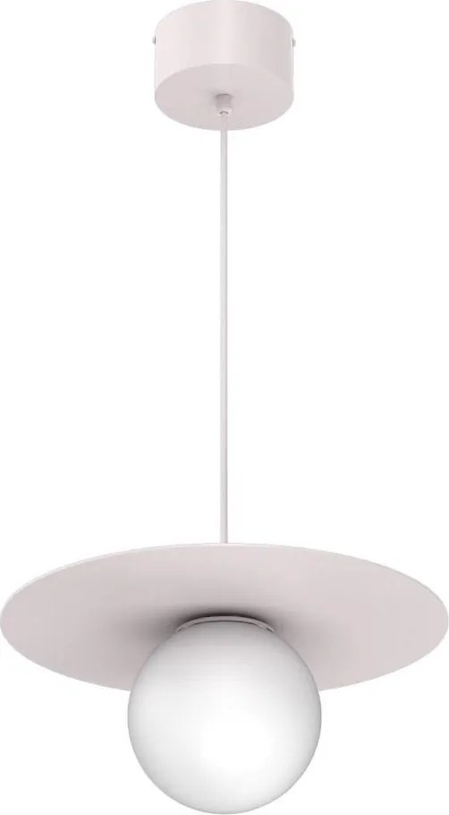 Pendul FLAT pe cablu, 1xE27/15W/230V, crem