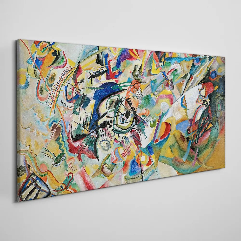 Tablou pe panza Abstracția lui Kandinsky