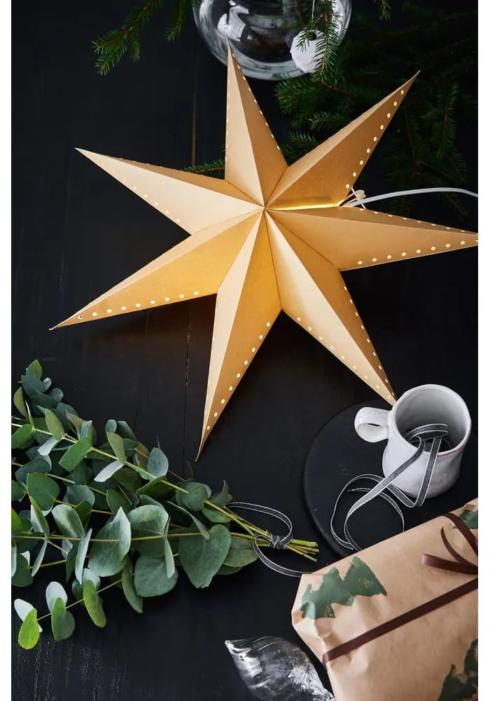 Decorațiune luminoasă galbenă Lively – Markslöjd