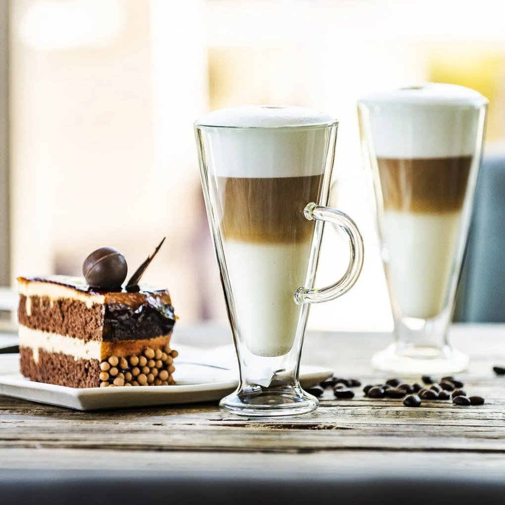 Pahare termo 4Home Latte Elegante Hot&Cool, 230ml, 2 buc.