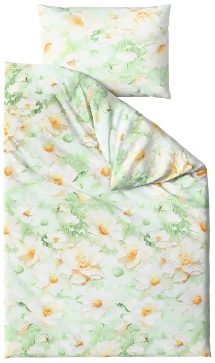 Lenjerie de pat din microfibra SPRING MEADOW verde Dimensiune lenjerie de pat: 70 x 80 cm | 140 x 200 cm
