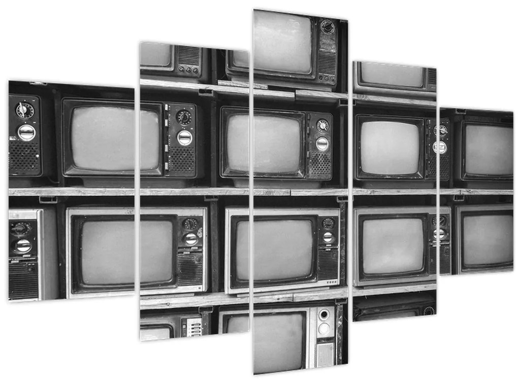 Tablou - Retro TV (150x105 cm)