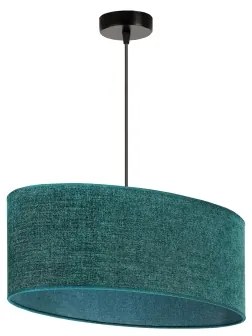 Lustră pe cablu Duolla OVAL 1xE27/15W/230V verde