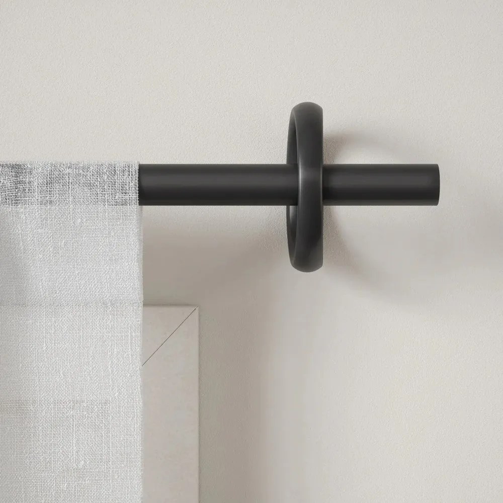 Galerie de perdea extensibilă 107-305 cm din oțel Ringlet – Umbra