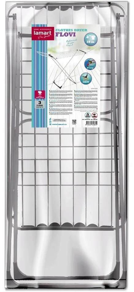 Lamart LT8103 uscător de rufe Flovi, 18 m