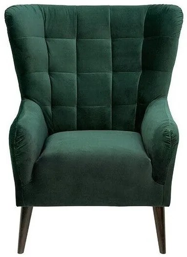 Fotoliu Boston 154 Verde, 107x94x86cm, 26 kg, Tapiterie, Picioare: Lemn