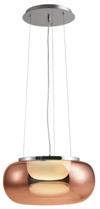 Lustra LED design modern 42cm Galactic copper ZZ AZ3161