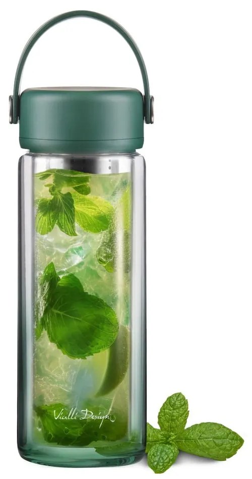 Sticlă verde din sticlă 350 ml Fuori – Vialli Design