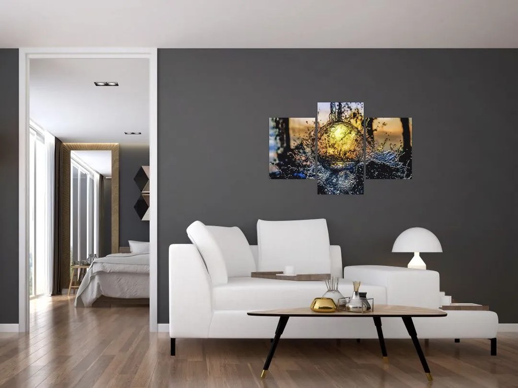 Tablou cu apa (90x60 cm)