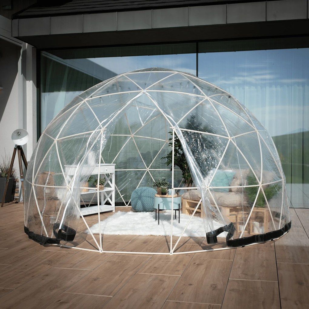 Pavilion de grădină, versiune vară / iarnă, 3,6x2,2m, IGLU